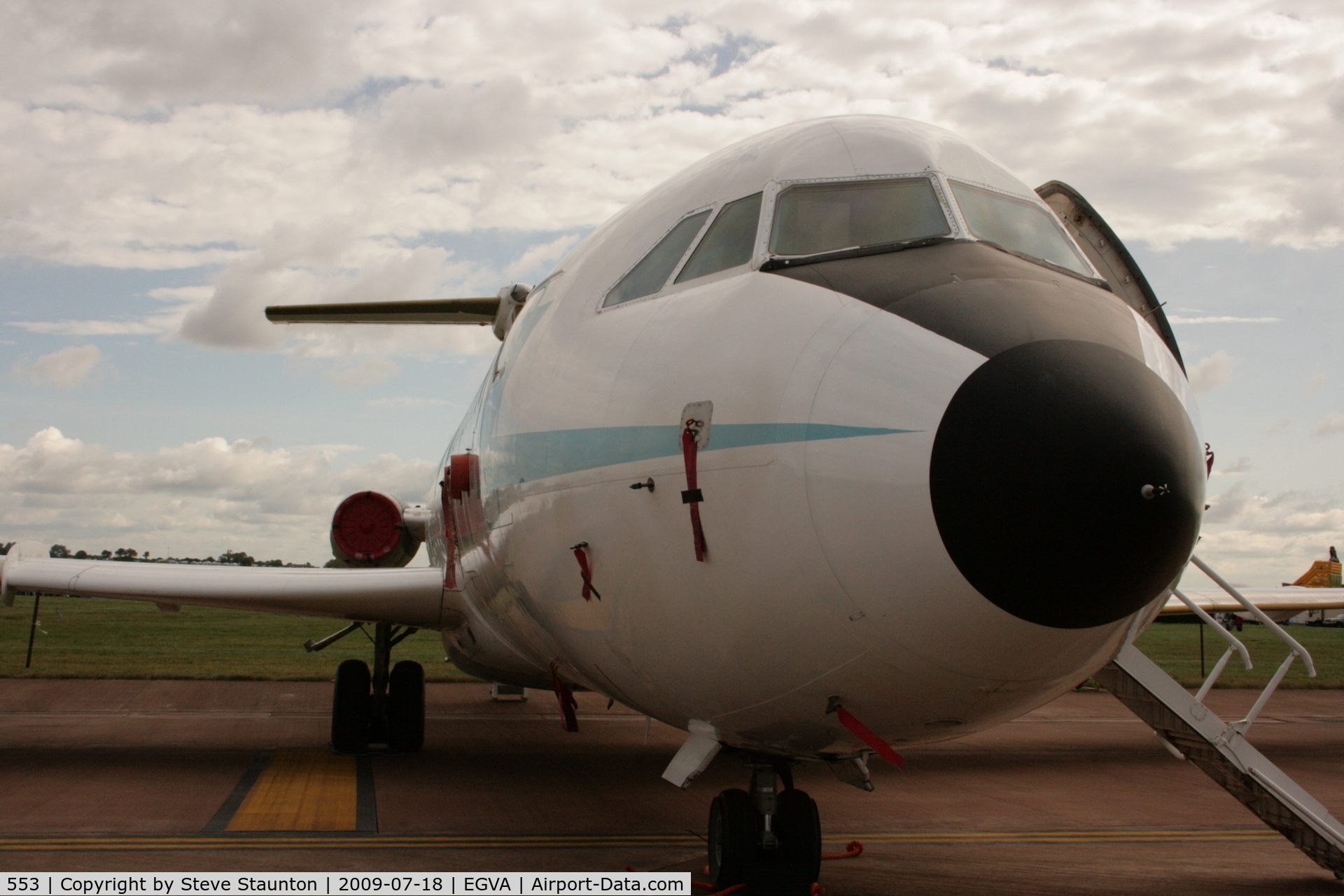 553, 1975 BAC 111-485GD One-Eleven C/N BAC.251, Taken at the Royal International Air Tattoo 2009