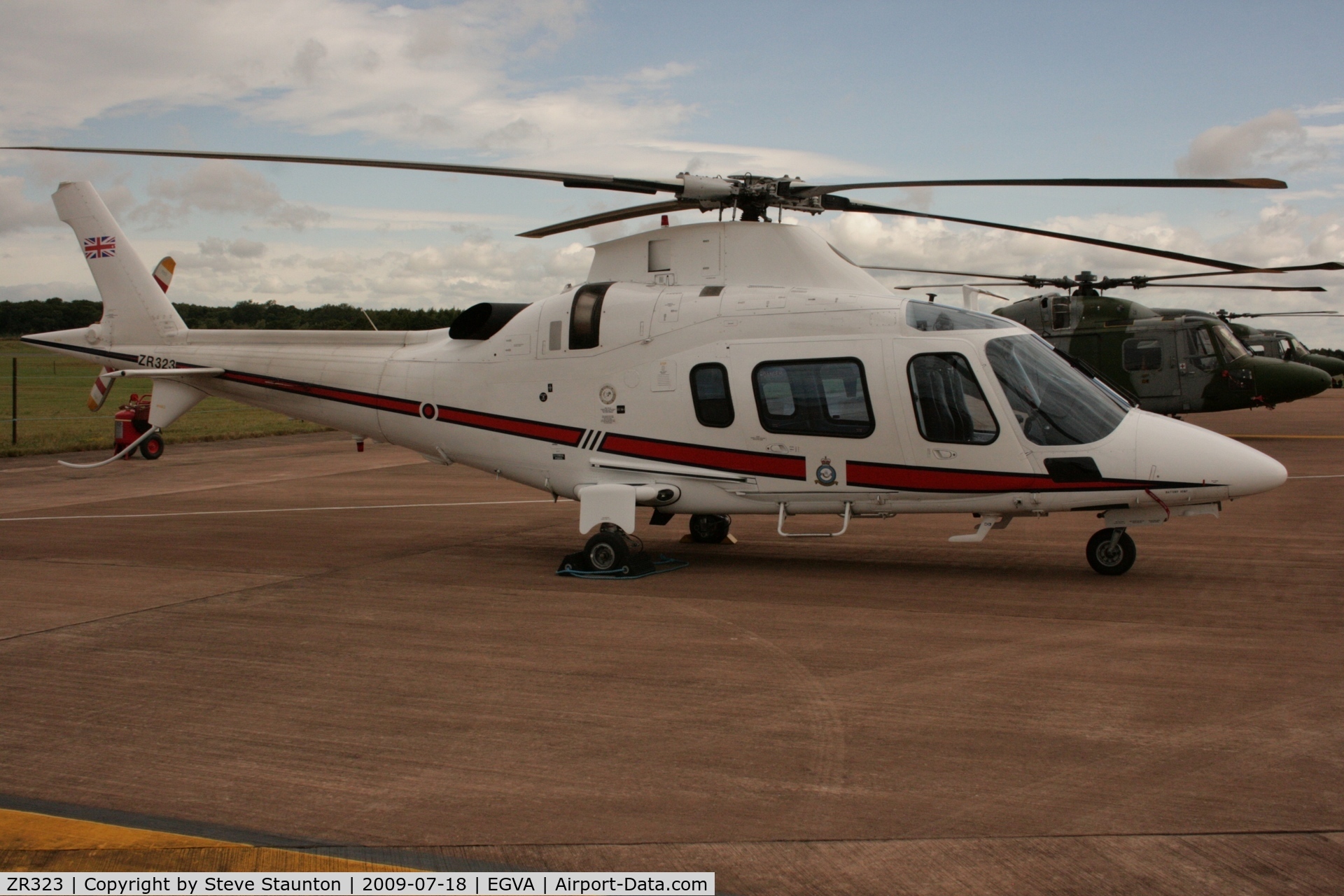 ZR323, 2006 Agusta A-109E Power C/N 11665, Taken at the Royal International Air Tattoo 2009