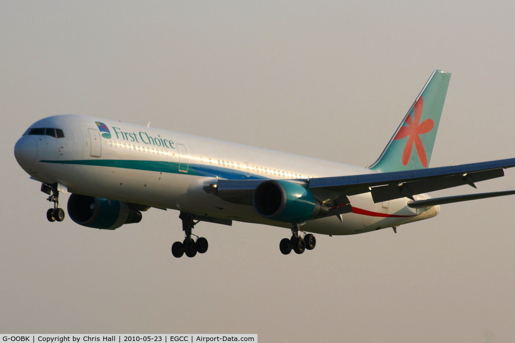 G-OOBK, 1995 Boeing 767-324/ER C/N 27392, First Choice B767 now fitted with winglets