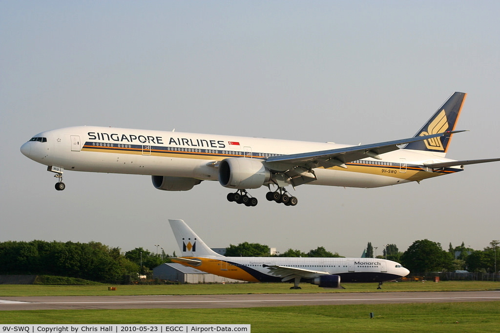 9V-SWQ, 2008 Boeing 777-312/ER C/N 34582, Singapore Airlines