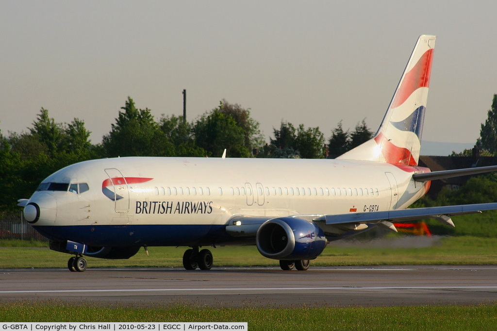 G-GBTA, 1993 Boeing 737-436 C/N 25859, British Airways