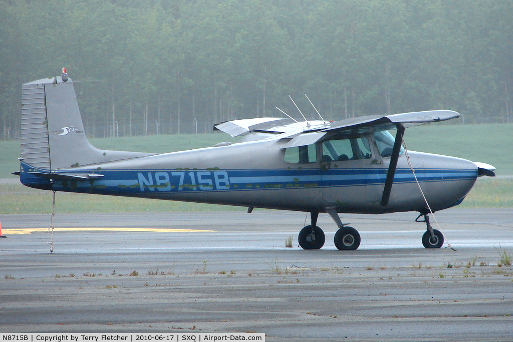 N8715B, 1957 Cessna 172 C/N 36415, 1957 Cessna 172, c/n: 36415 at Soldotna