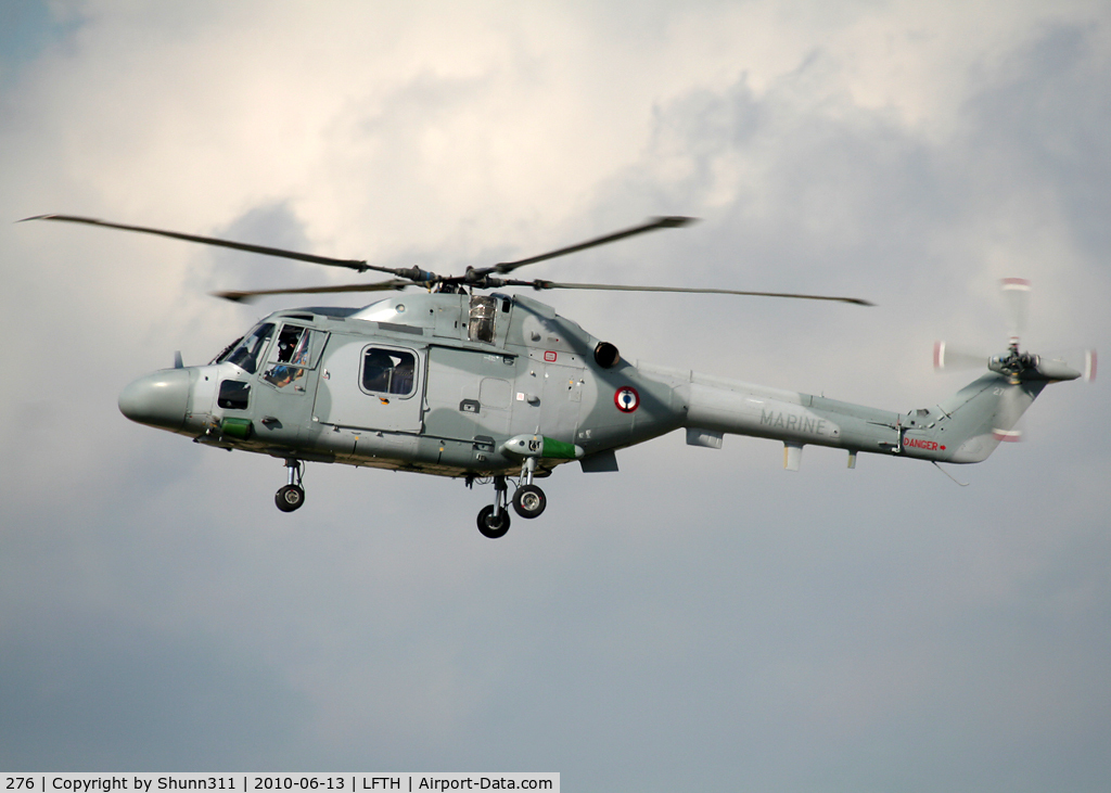 276, Westland Lynx HAS.2(FN) C/N 074, Used as a demo during LFTH Open Day 2010...
