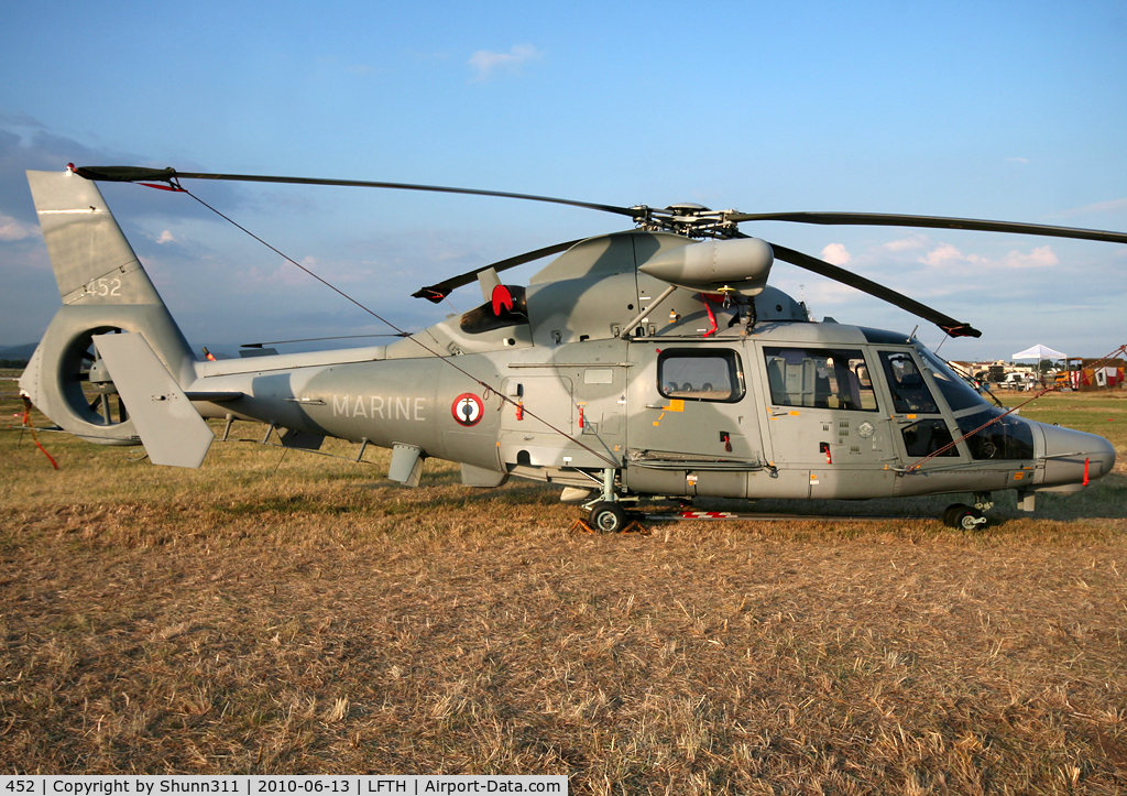452, Eurocopter AS-565SA Panther C/N 6452, Displayed during LFTH Open Day...