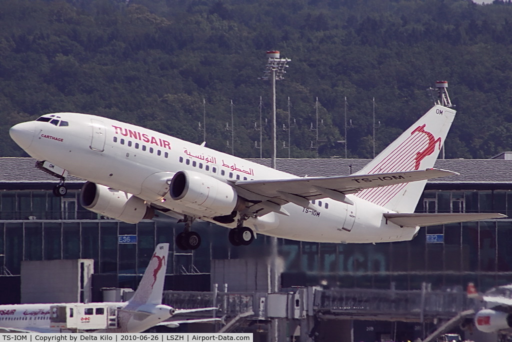 TS-IOM, 1999 Boeing 737-6H3 C/N 29498, TAR [TU] Tunisair
