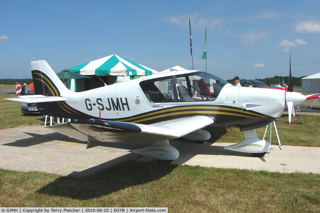 G-SJMH, 2008 Robin DR-400-140B Dauphin Major Major C/N 2637, Robin 155 displayed at AeroExpo 2010