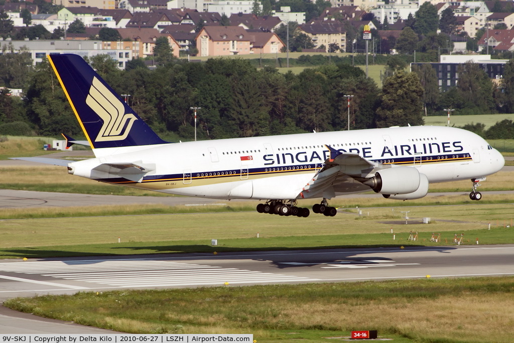9V-SKJ, 2009 Airbus A380-841 C/N 045, SIA [SQ] Singapore Airlines