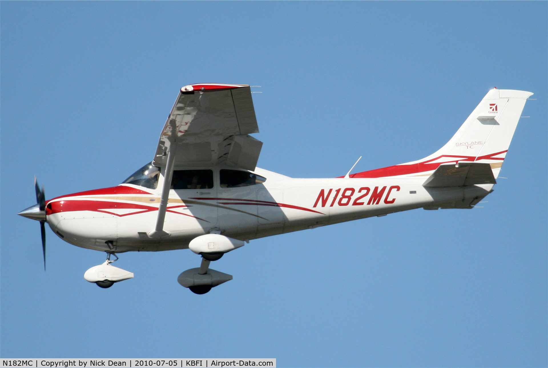 N182MC, 2007 Cessna T182T Turbo Skylane C/N T18208761, KBFI