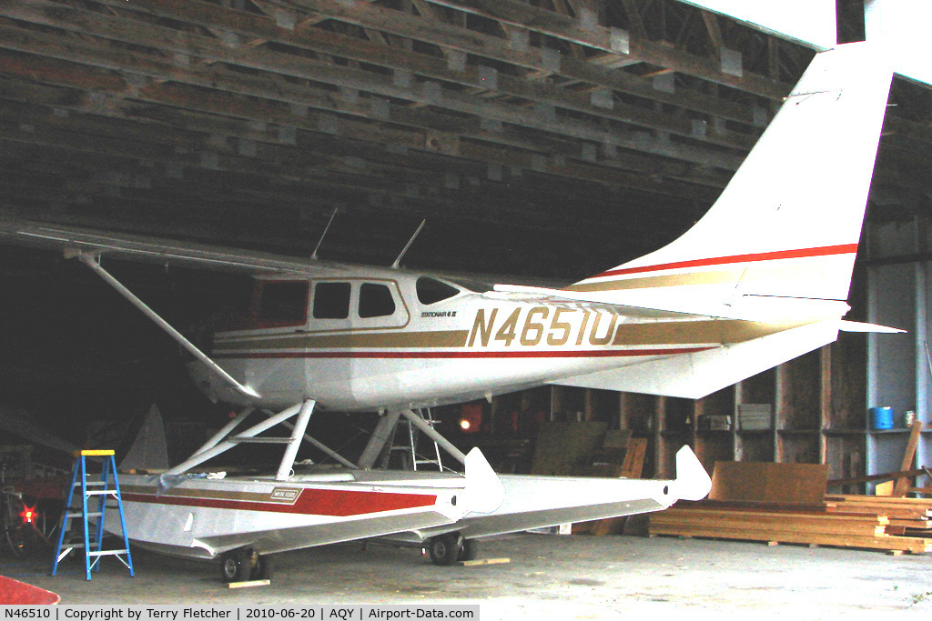 N46510, 1968 Cessna 172K Skyhawk C/N 17257314, 1968 Cessna 172K, c/n: 17257314 at Girdwood AK