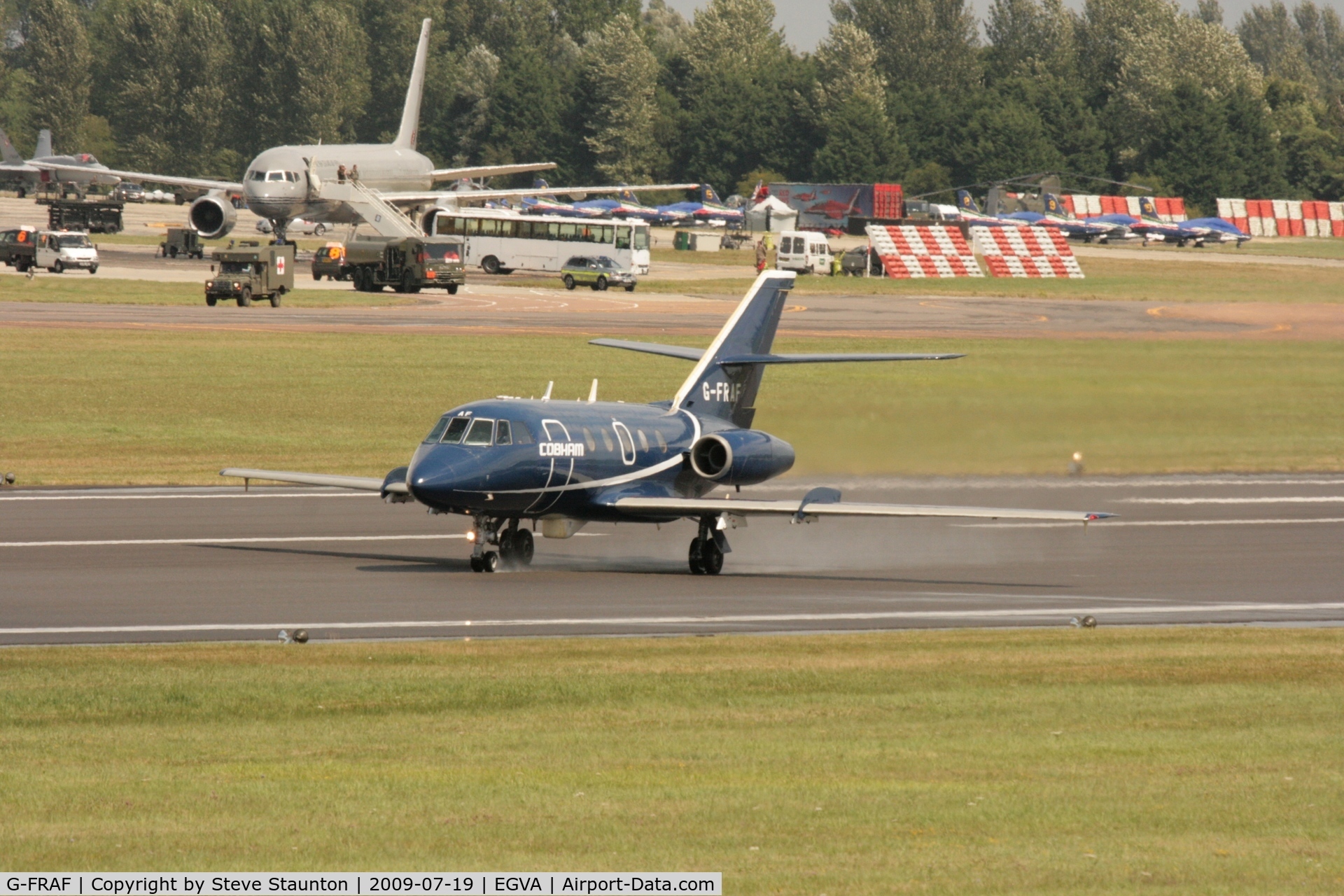 G-FRAF, 1974 Dassault Falcon (Mystere) 20E C/N 295, Taken at the Royal International Air Tattoo 2009