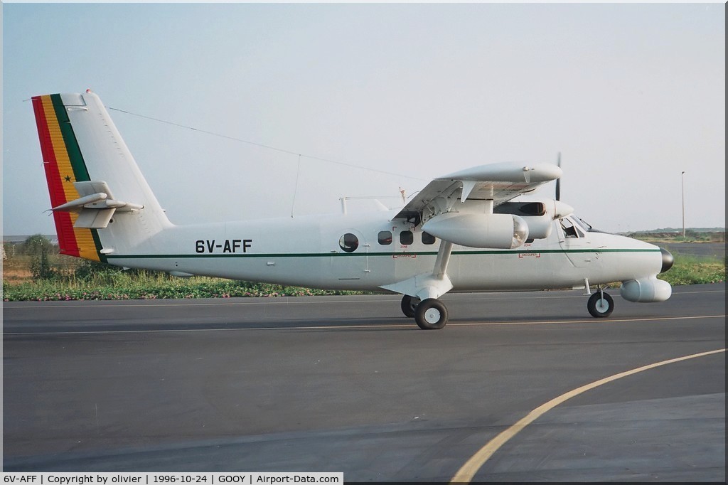 6V-AFF, 1981 De Havilland Canada DHC-6-300 Twin Otter C/N 788, Taxiing