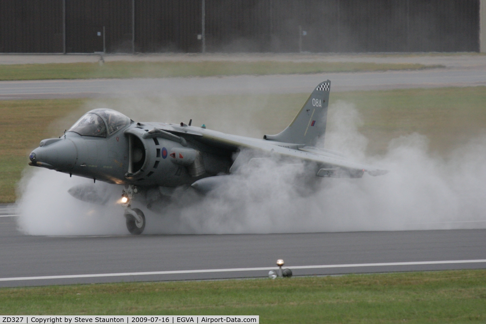 ZD327, British Aerospace Harrier GR.9A C/N 512115/P8, Taken at the Royal International Air Tattoo 2009