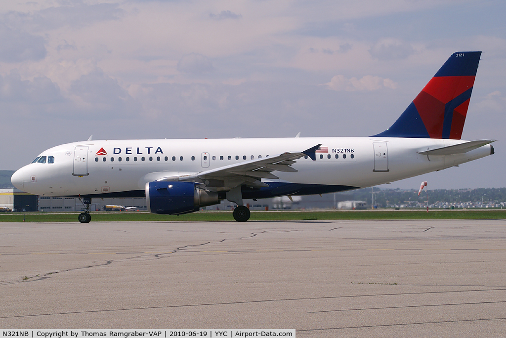 N321NB, 2001 Airbus A319-114 C/N 1414, Delta Airlines Airbus A319