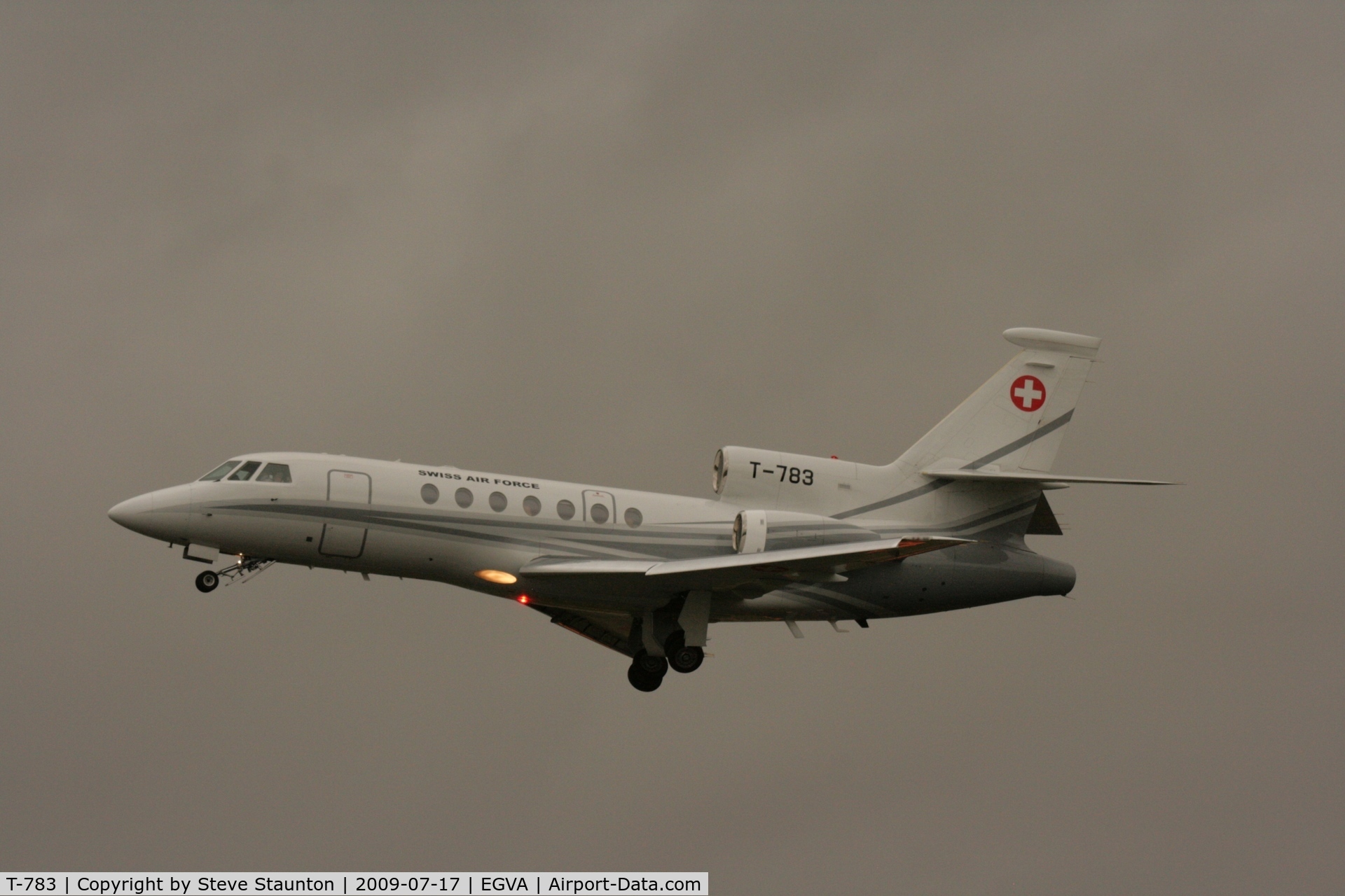 T-783, Dassault Falcon 50 C/N 67, Taken at the Royal International Air Tattoo 2009