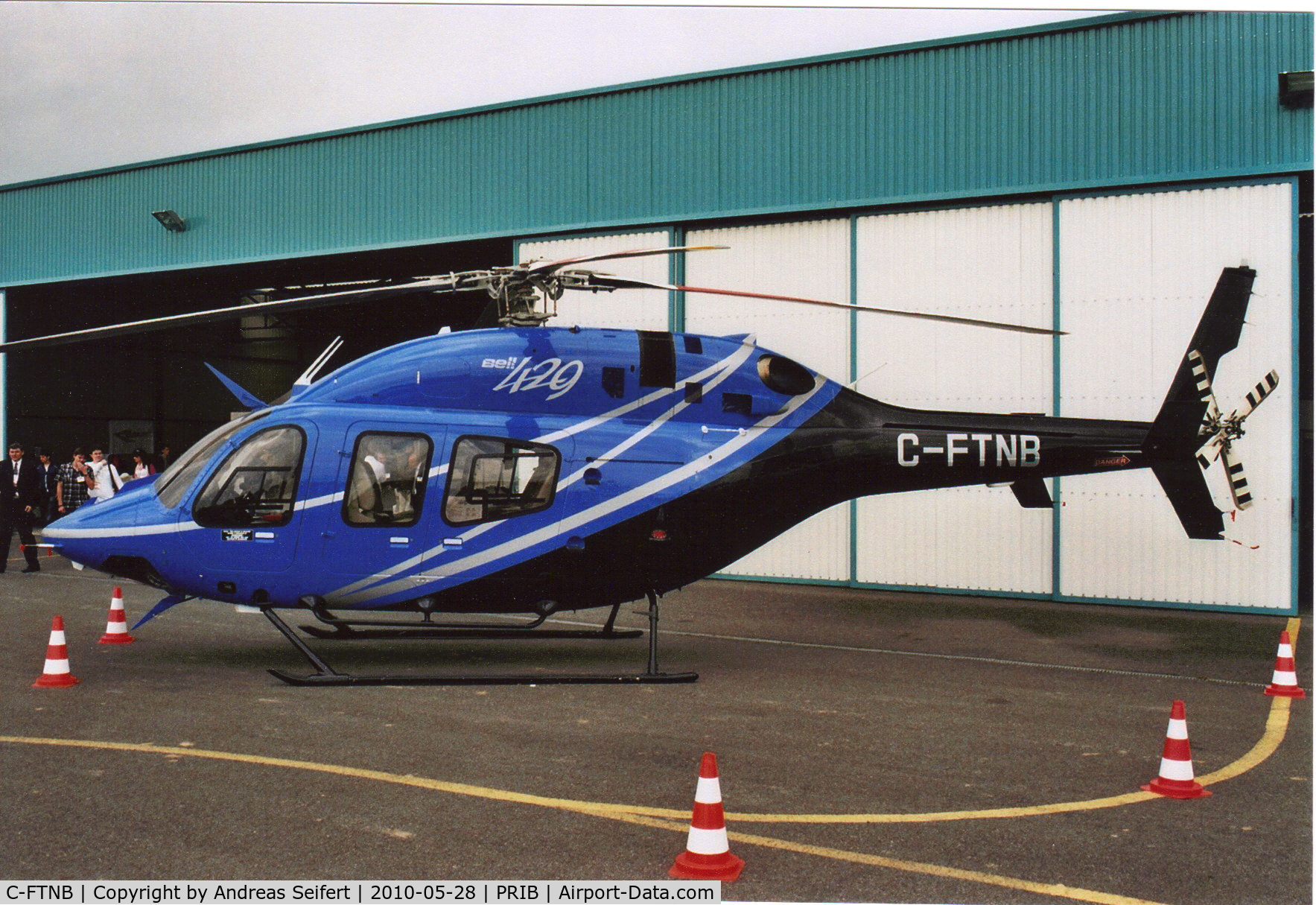 C-FTNB, 2008 Bell 429 GlobalRanger C/N 57002, Aero Expo Pribram 28.5.2010