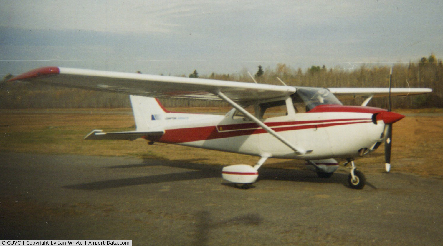 C-GUVC, 1976 Cessna 172M C/N 172-67320, C-GUVC at Bancroft, Ontario (CNW3), October 1998