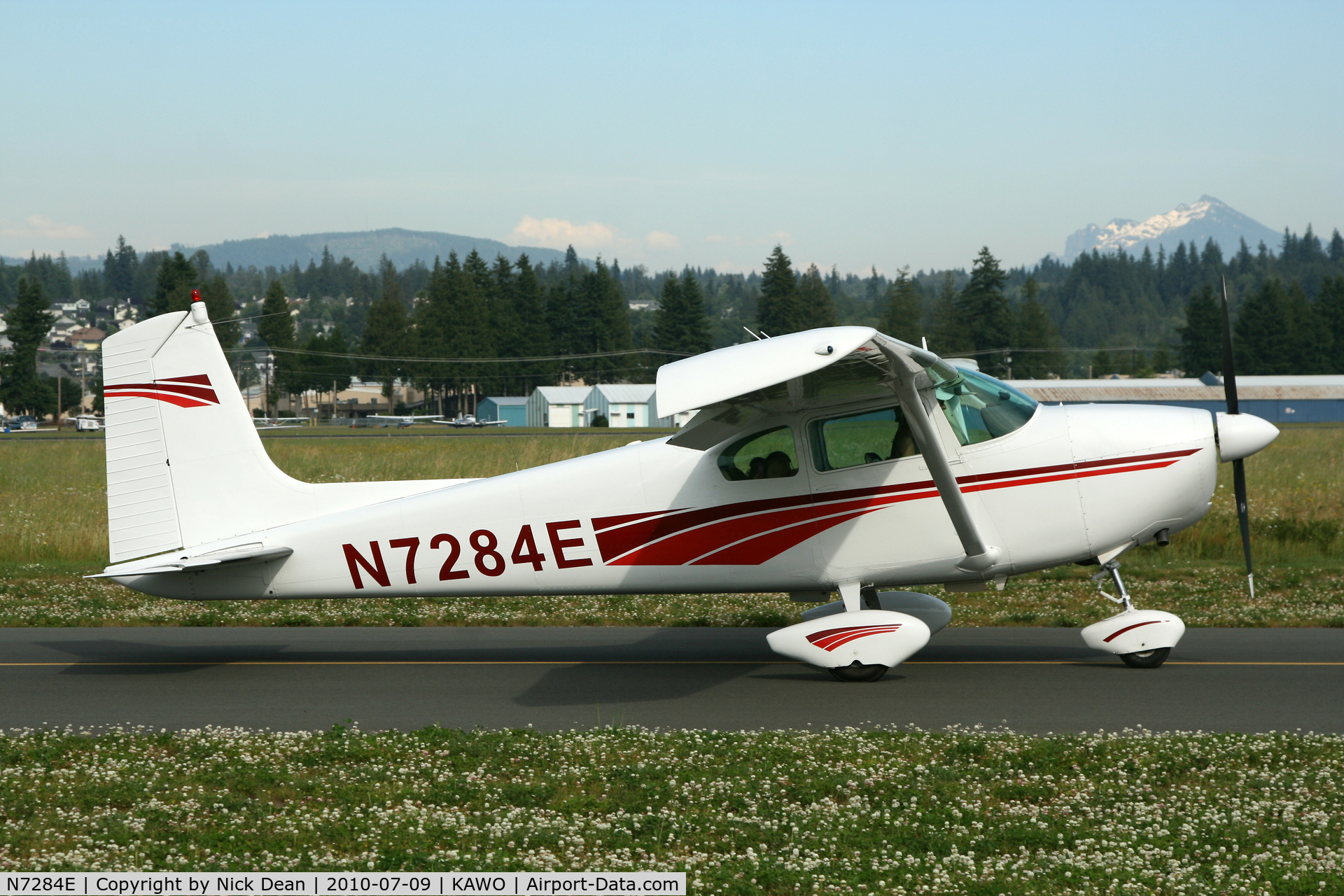 N7284E, 1959 Cessna 182B Skylane C/N 52284, KAWO