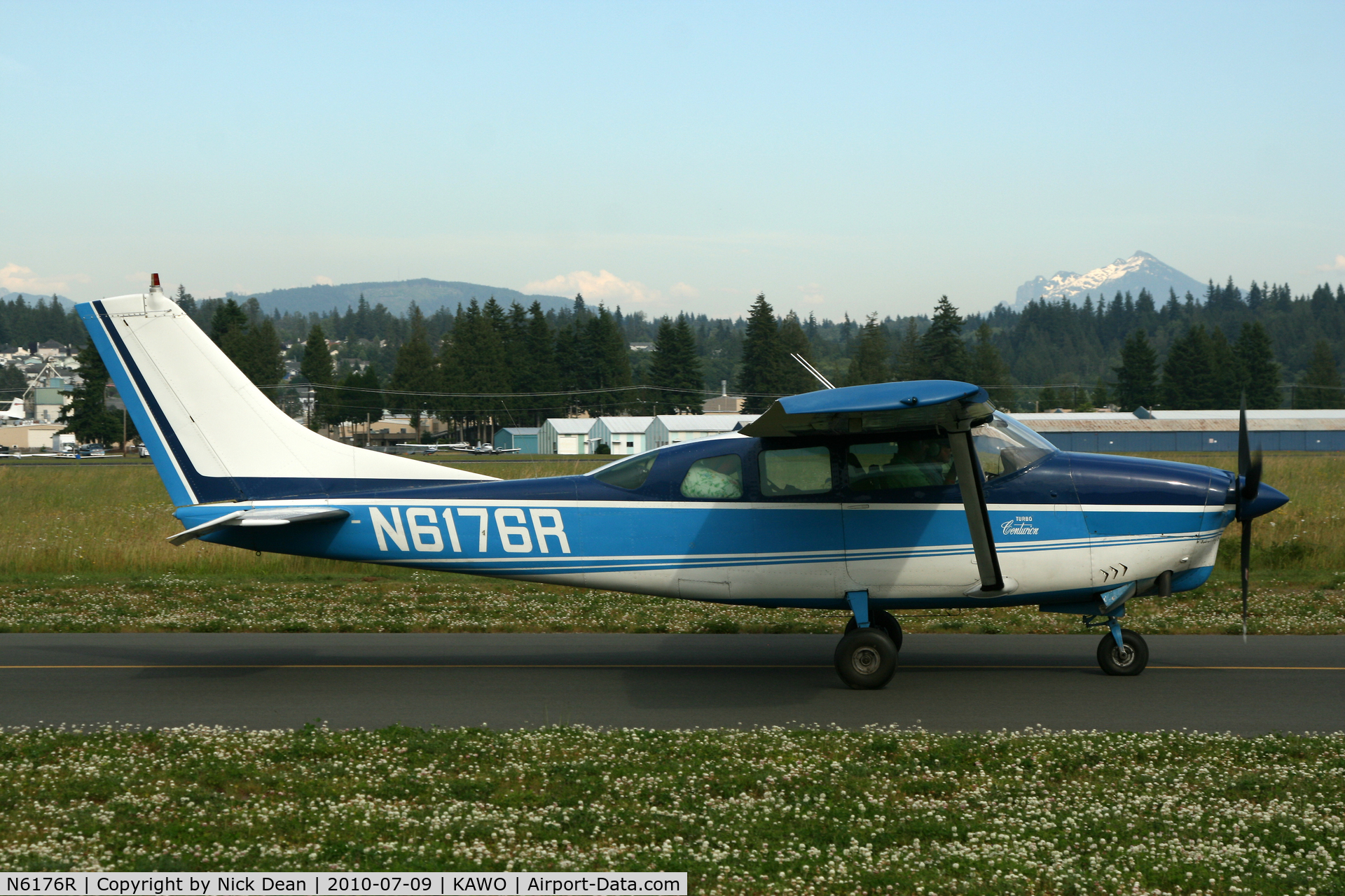 N6176R, 1965 Cessna T210F Turbo Centurion C/N T210-0076, KAWO