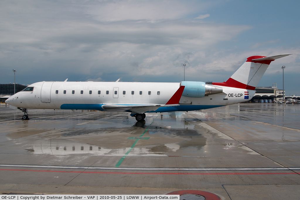 OE-LCP, 2001 Canadair CRJ-200LR (CL-600-2B19) C/N 7480, ex Austrian Arrows Regionaljet