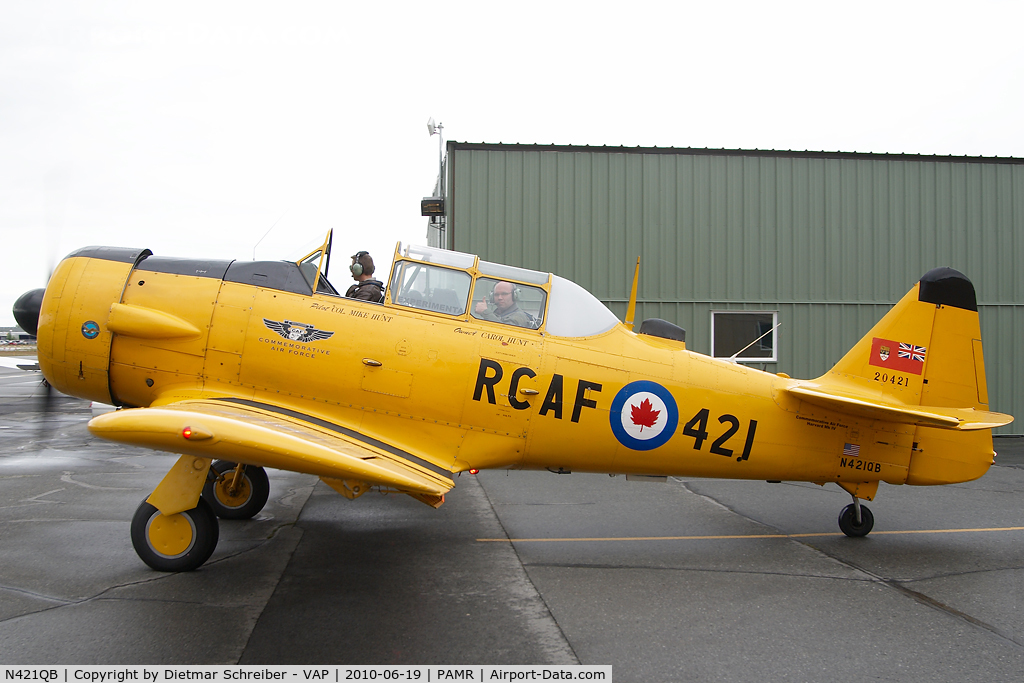 N421QB, 1952 Canadian Car & Foundry Harvard MK IV C/N CCF4-212, Harvard T6