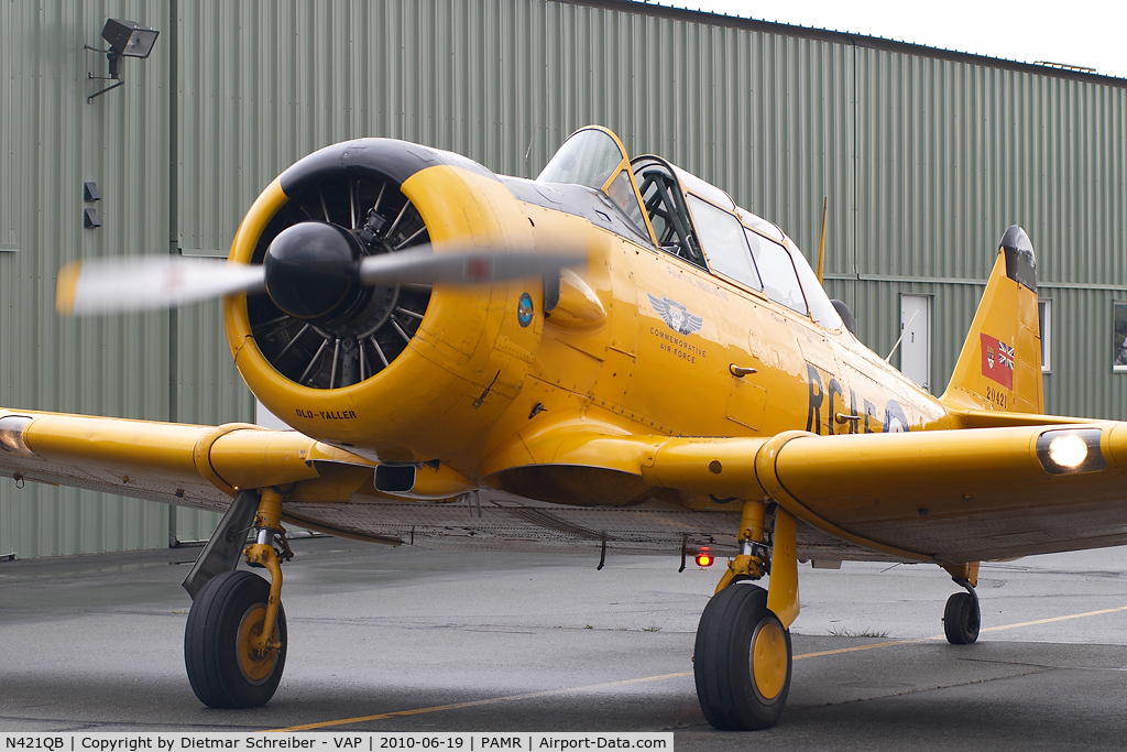 N421QB, 1952 Canadian Car & Foundry Harvard MK IV C/N CCF4-212, Harvard T6