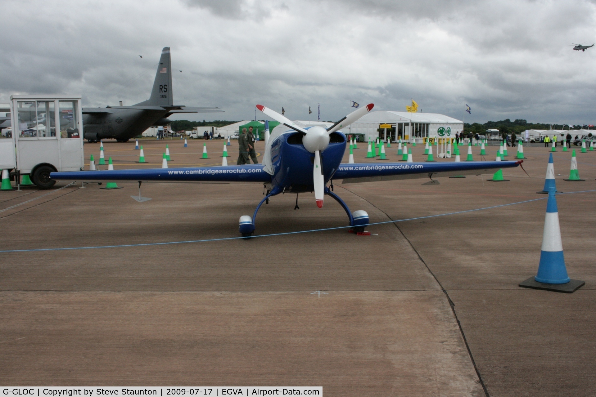 G-GLOC, 2007 Extra EA-300/200 C/N 1039, Taken at the Royal International Air Tattoo 2009