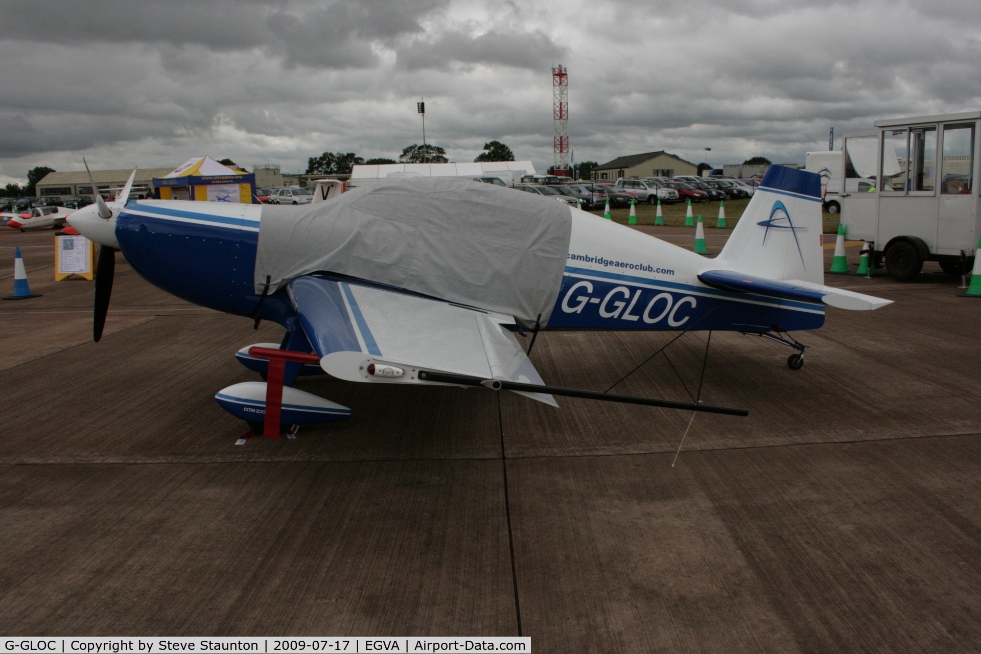 G-GLOC, 2007 Extra EA-300/200 C/N 1039, Taken at the Royal International Air Tattoo 2009
