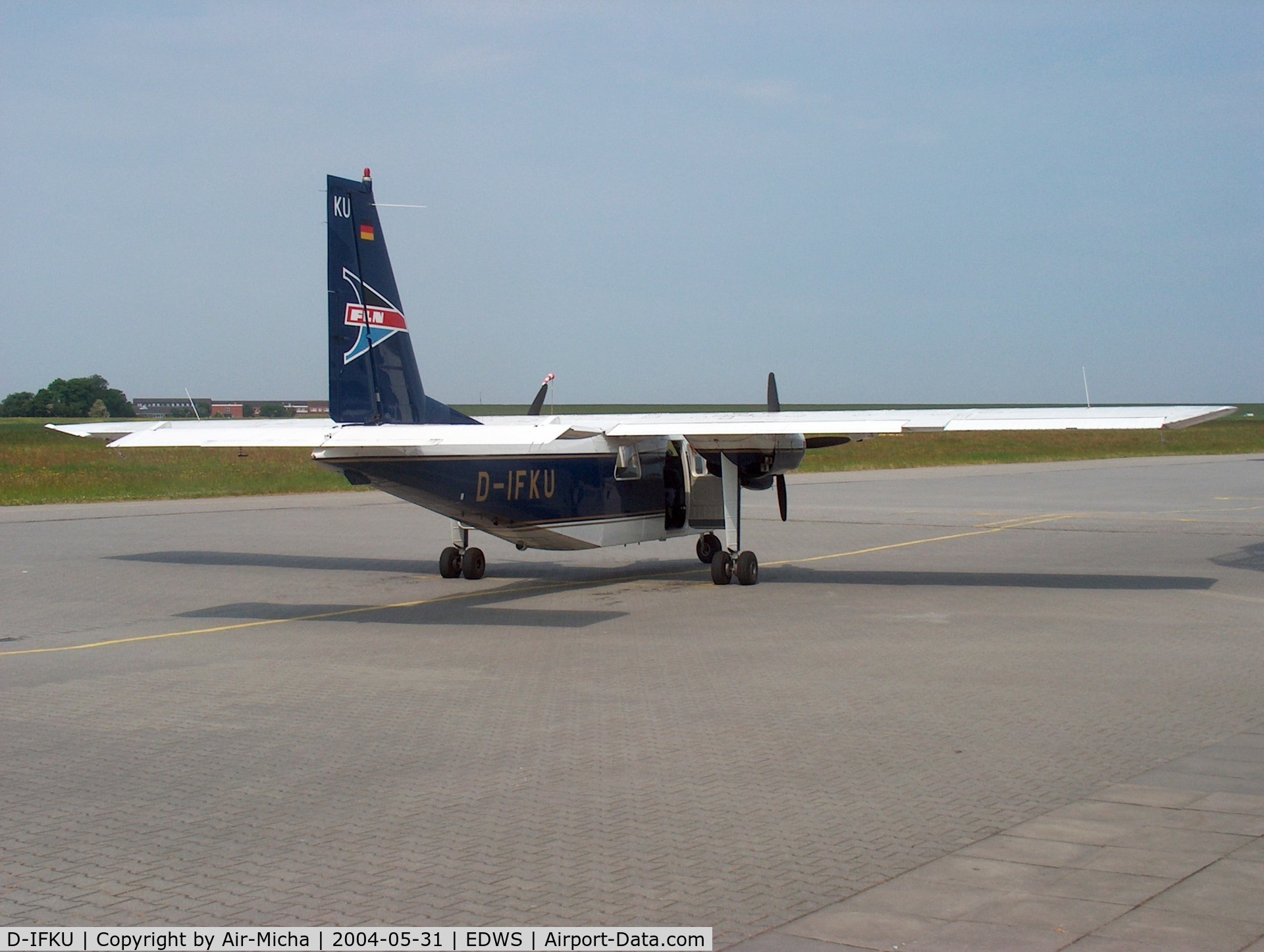 D-IFKU, 1996 Britten-Norman BN-2B-20 Islander C/N 2290, FLN, Britten-Norman BN-2B-20 Islander, CN: 2290