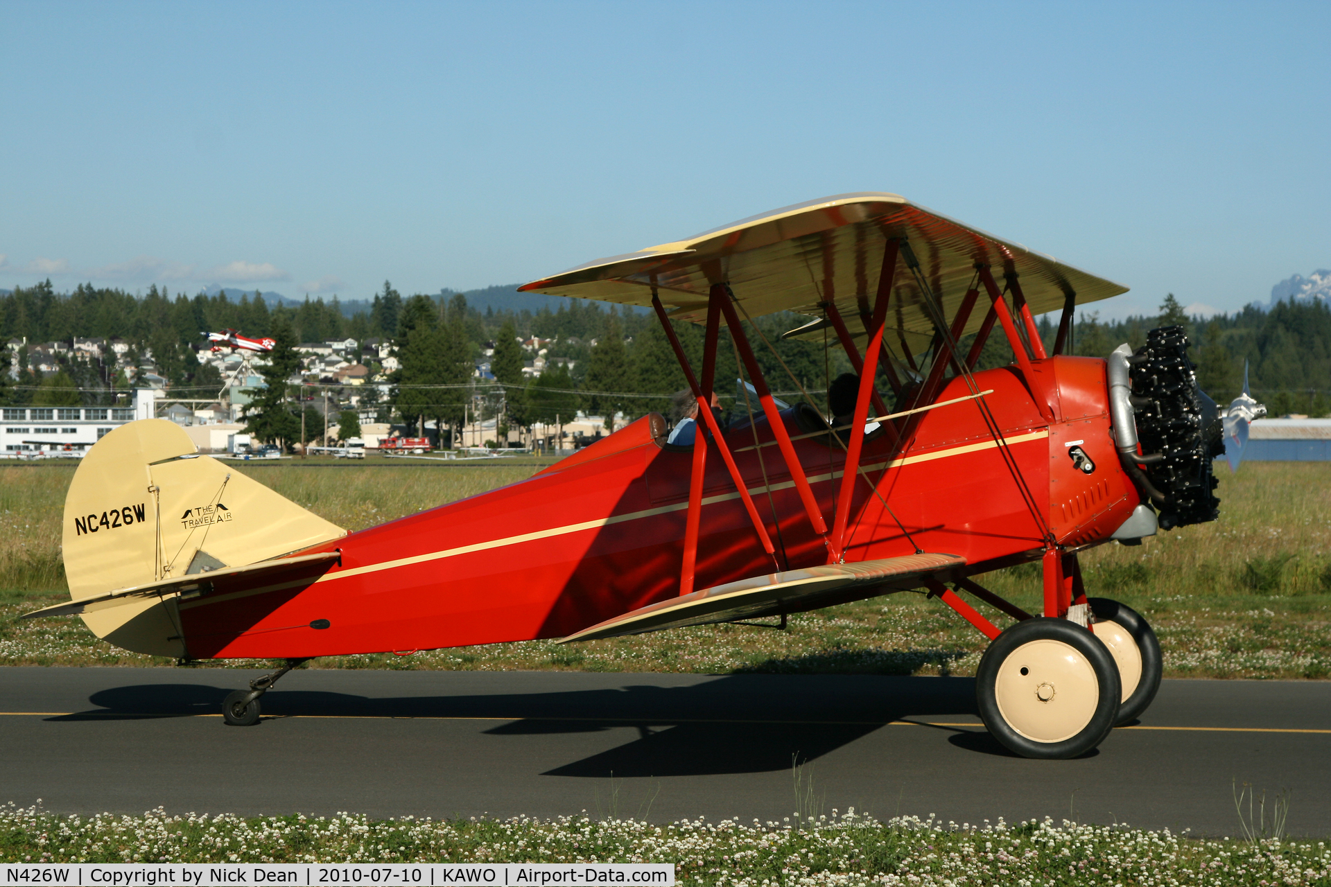 N426W, 1930 Curtiss-Wright Travel Air 4000 C/N 1417, KAWO