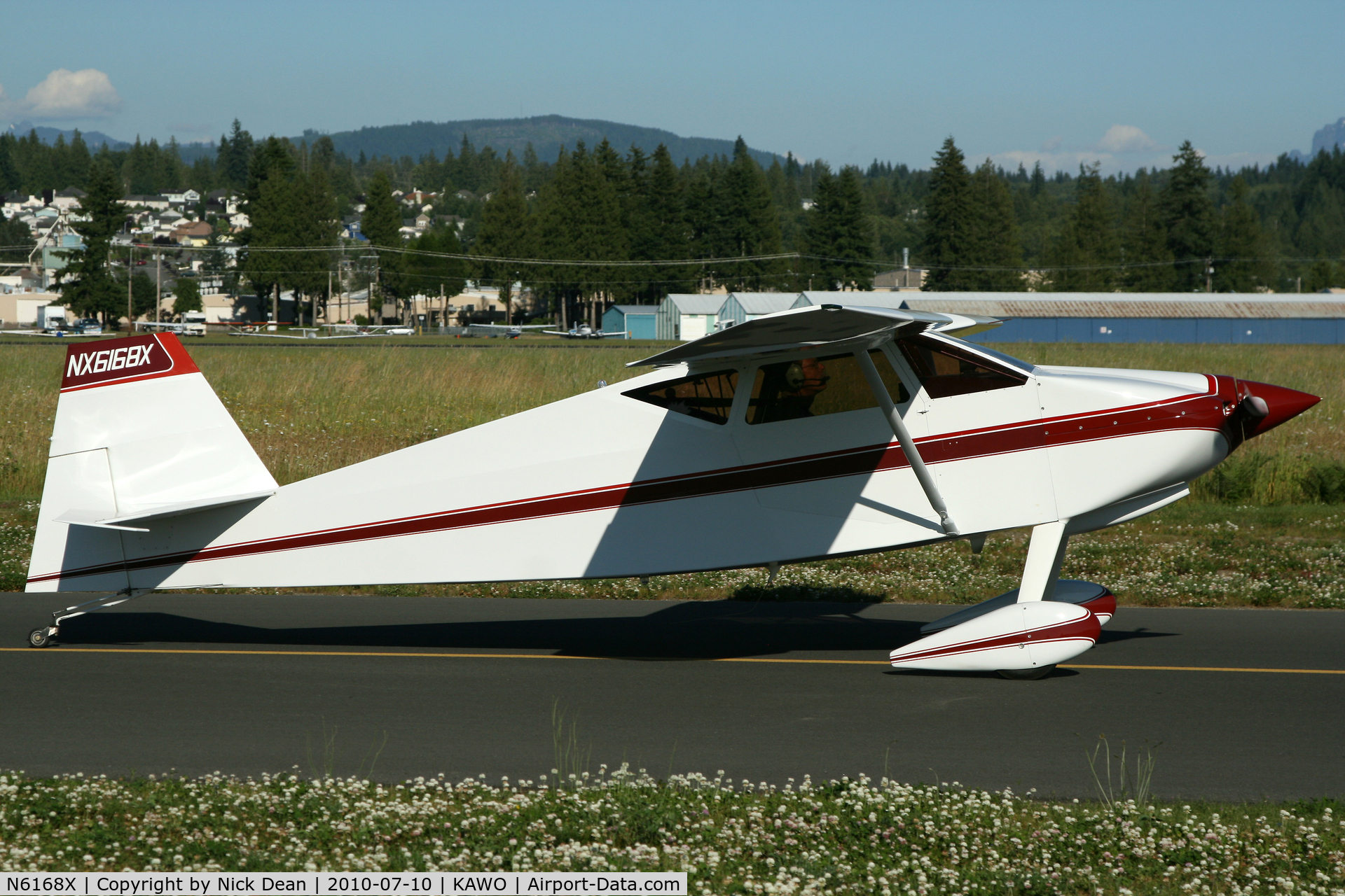 N6168X, 1993 Wittman W-10 Tailwind C/N JC-4, KAWO