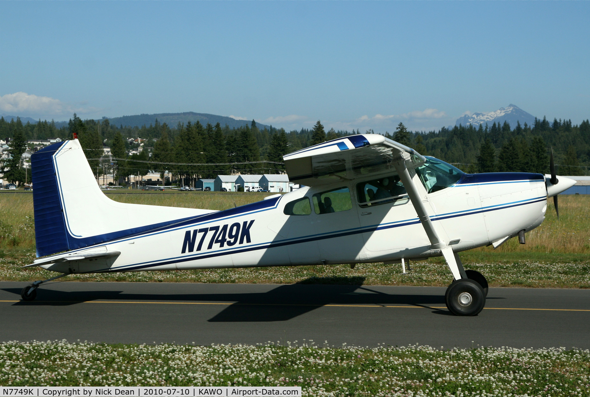 N7749K, 1976 Cessna 180J C/N 18052717, KAWO