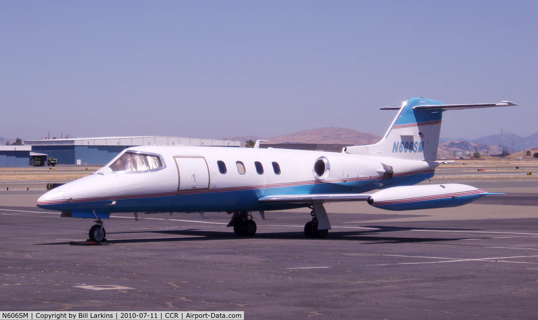 N606SM, 1974 Gates Learjet 25B C/N 185, Visitor