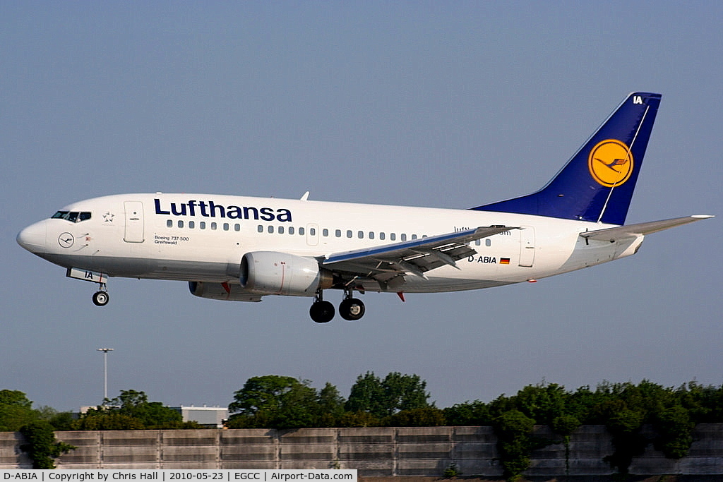 D-ABIA, 1990 Boeing 737-530 C/N 24815, Lufthansa
