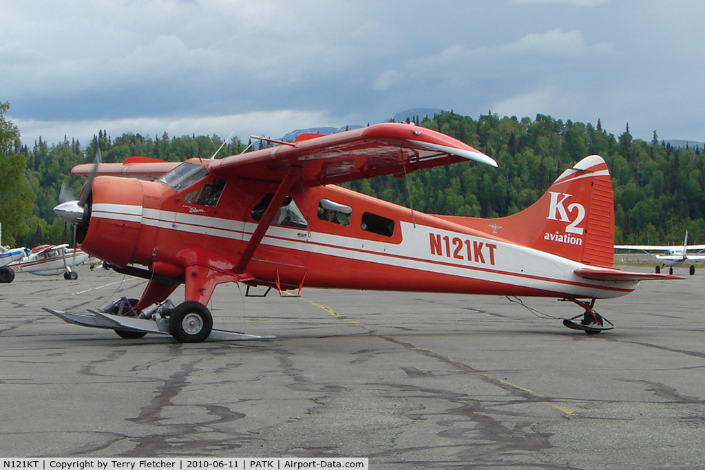 N121KT, 1958 De Havilland Canada DHC-2 Beaver Mk.1 (L20A) C/N 1407, 1958 Dehavilland DHC-2 MK. I(L20A), c/n: 1407 at Talkeetna