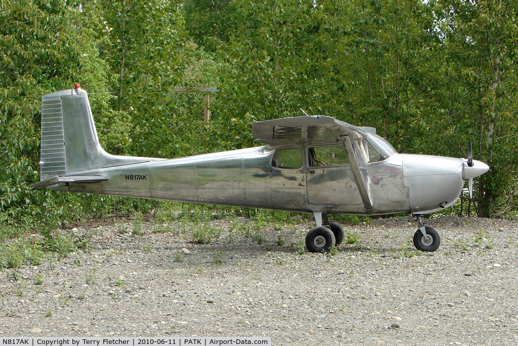 N817AK, 1958 Cessna 175 Skylark C/N 55101, 1958 Cessna 175, c/n: 55101 at Talkeetna