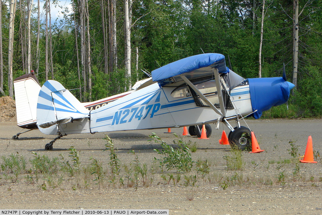 N2747P, 1955 Piper PA-22 C/N 22-3054, 1955 Piper PA-22, c/n: 22-3054 at Willow AK