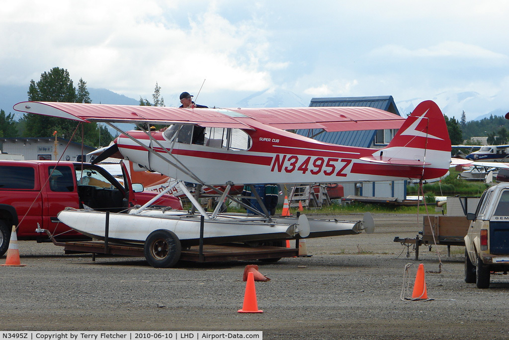 N3495Z, 1960 Piper PA-18A 150 Super Cub C/N 18-7336, 1960 Piper PA-18A 150, c/n: 18-7336 at Lake Hood