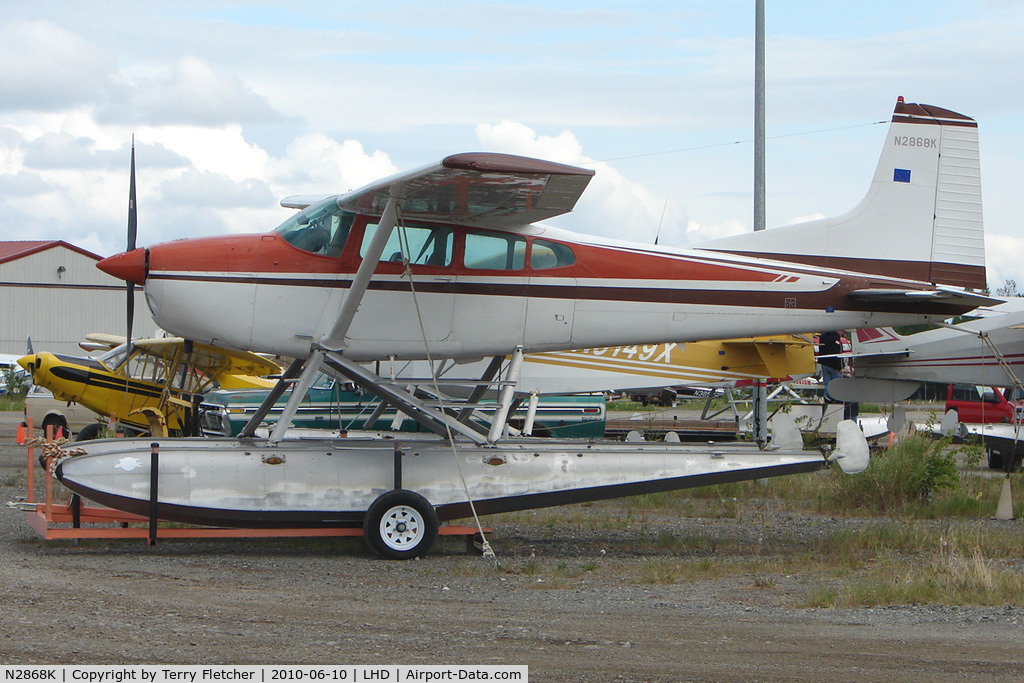 N2868K, 1979 Cessna 180K Skywagon C/N 18053105, 1979 Cessna 180K, c/n: 18053105 at Lake Hood