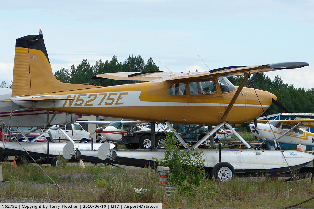 N5275E, 1959 Cessna 180B C/N 50575, 1959 Cessna 180B, c/n: 50575 at Lake Hood