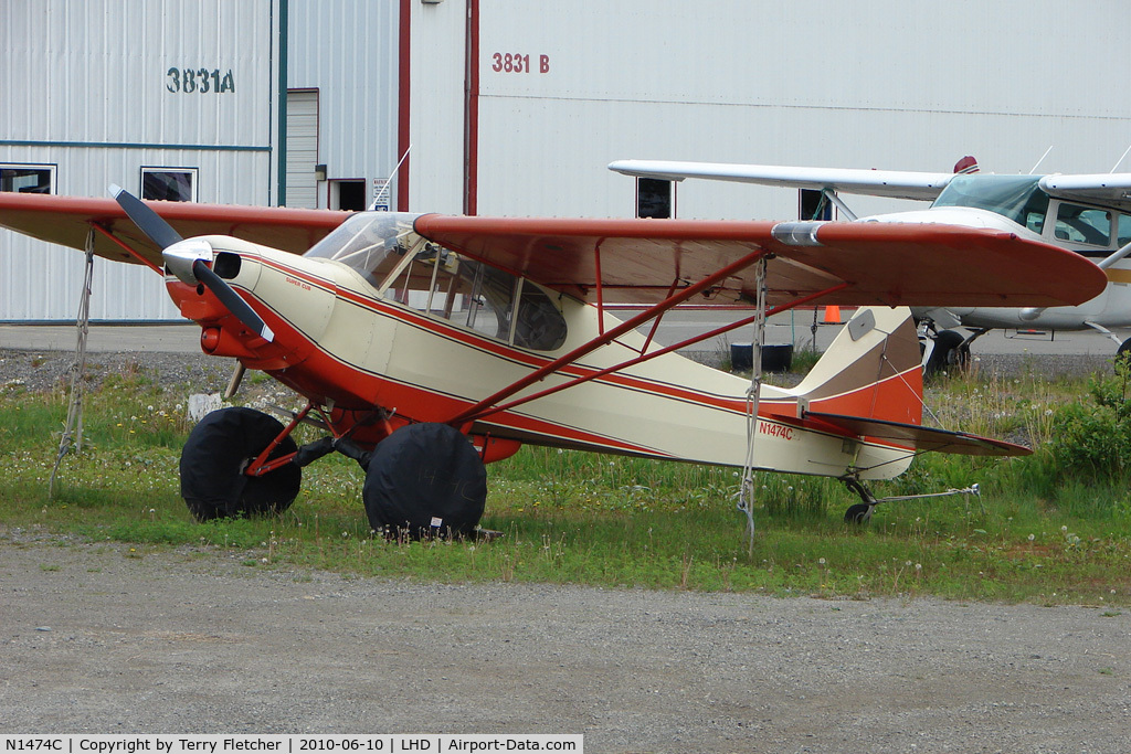 N1474C, 1953 Piper PA-18A Super Cub C/N 18-2678, 1953 Piper PA-18A, c/n: 18-2678 at Lake Hood