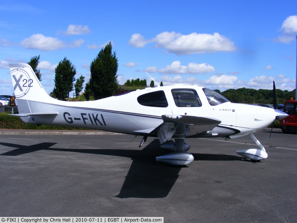 G-FIKI, 2008 Cirrus SR22 X C/N 3415, Cirrus SR22, Caseright Ltd