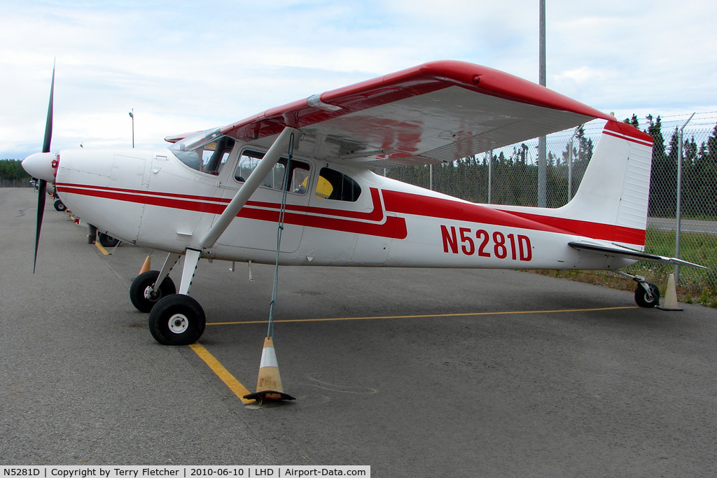 N5281D, 1958 Cessna 180A C/N 50179, 1958 Cessna 180A, c/n: 50179 at Lake Hood