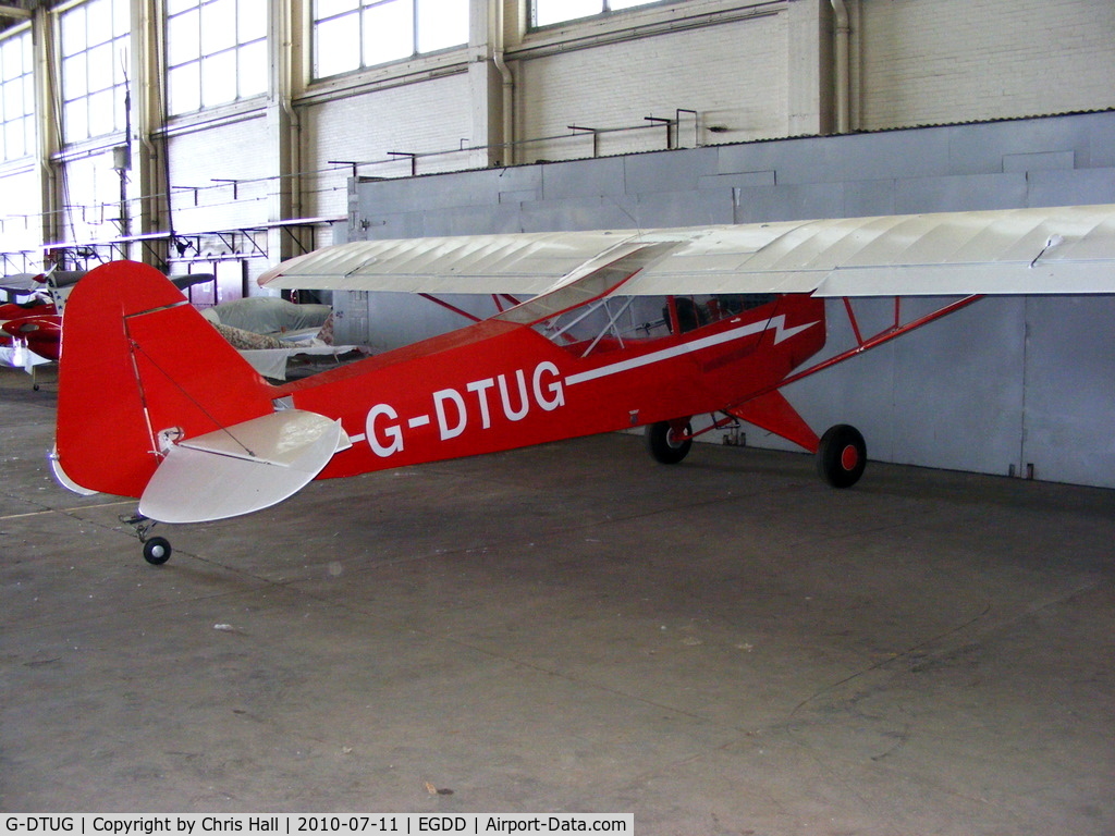 G-DTUG, 2004 Wag-Aero Super Sport C/N PFA 108-14026, Windrushers Gliding Club