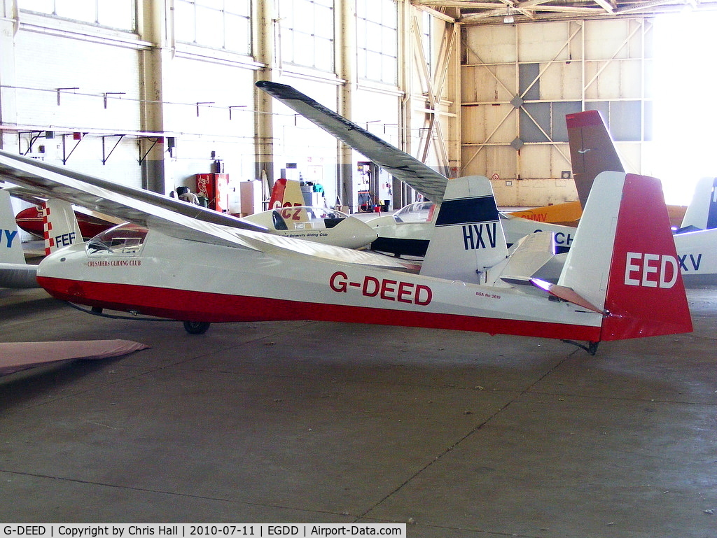 G-DEED, 1959 Schleicher K-8B C/N 590, Windrushers Gliding Club, Schleicher K-8B
