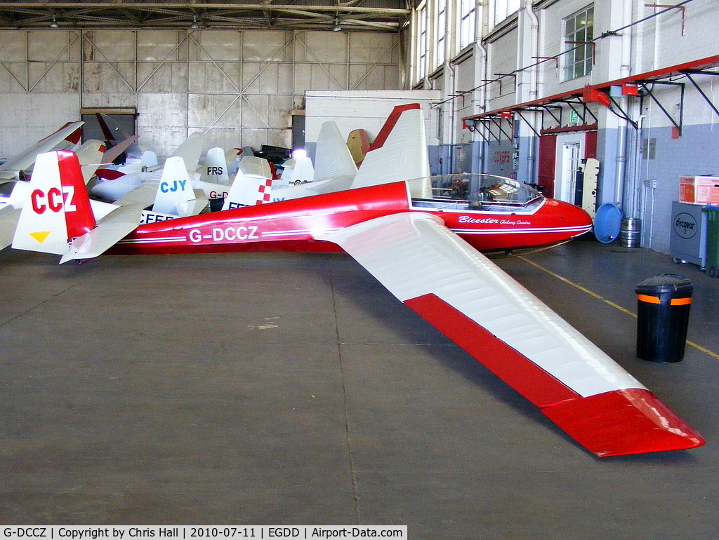 G-DCCZ, 1968 Schleicher ASK-13 C/N 13070, Schleicher Ka.13, G-DCCZ / CCZ, Windrushers Gliding Club
