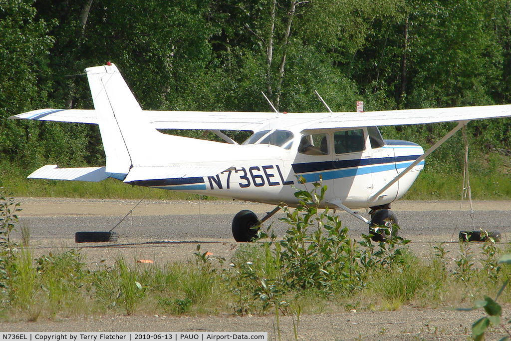 N736EL, 1977 Cessna R172K Hawk XP C/N R1722468, 1977 Cessna R172K, c/n: R1722468 at Willow AK