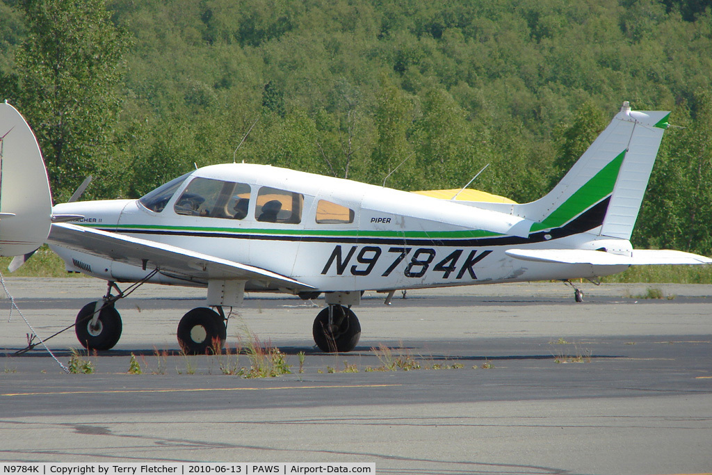 N9784K, Piper PA-28-181 C/N 28-7890179, Piper PA-28-181, c/n: 28-7890179 at Wasilla AK