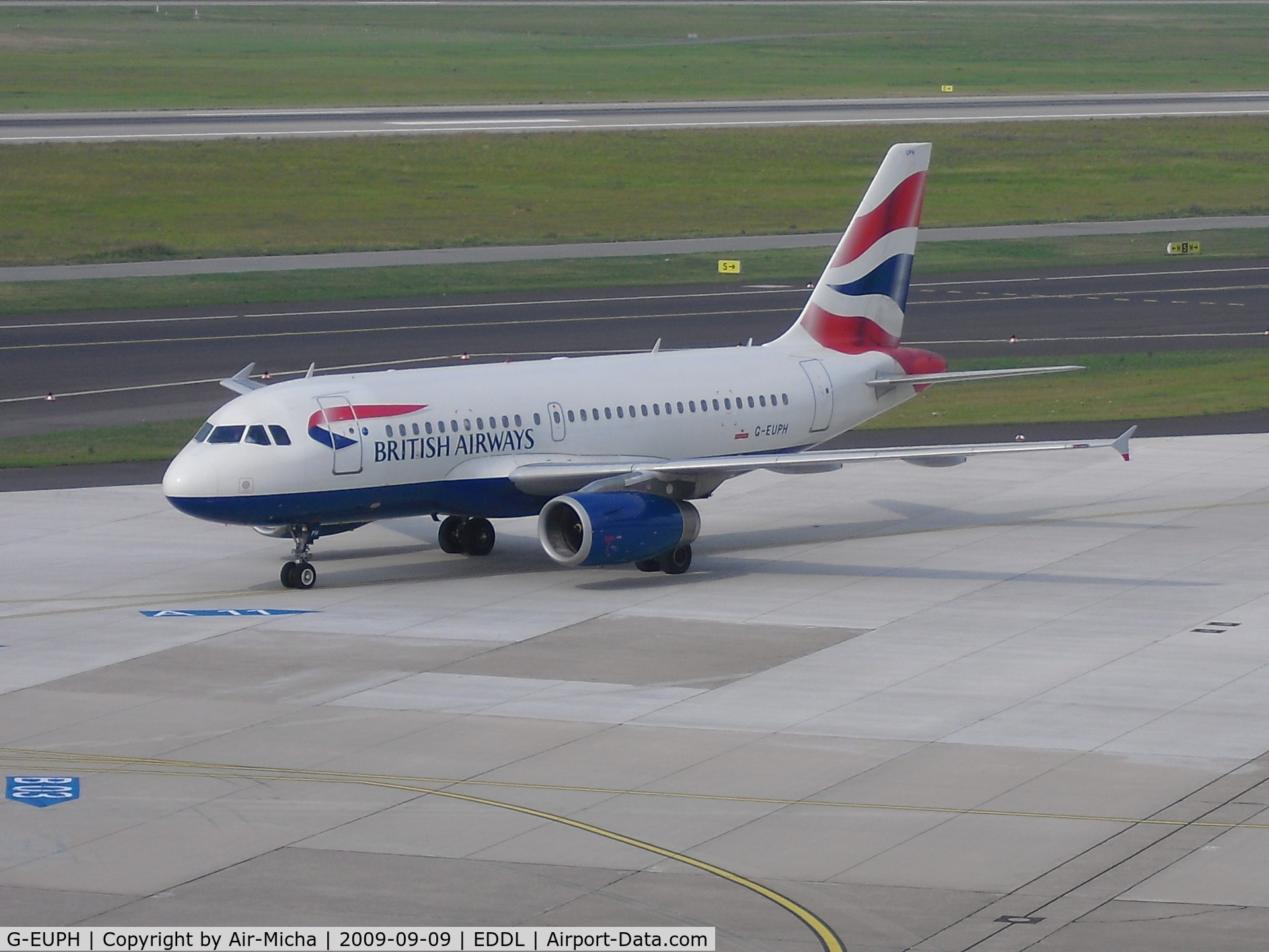 G-EUPH, 2000 Airbus A319-131 C/N 1225, British Airways, Airbus A319-131, CN: 1225
