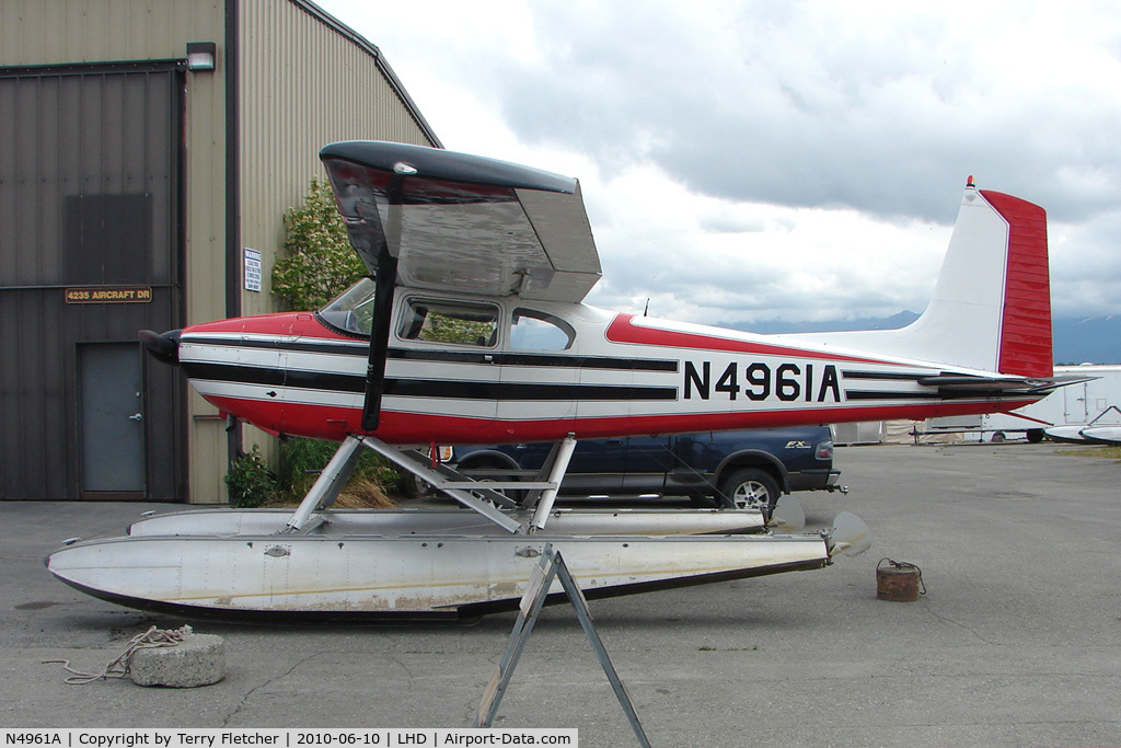 N4961A, 1956 Cessna 180 C/N 32358, 1956 Cessna 180, c/n: 32358 at Lake Hood