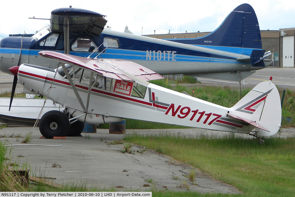N91117, 1981 Piper PA-18-150 Super Cub C/N 18-8109072, 1981 Piper PA-18-150, c/n: 18-8109072 at Lake Hood